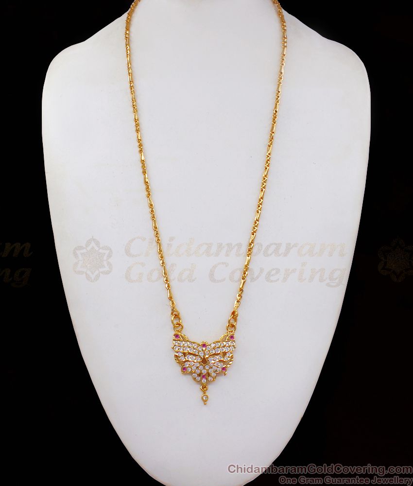 Butterfly Model Impon Dollar Gold Chain Collections BGDR789