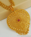 Heart Shape Pendant Design Ad Stone Long Chain BGDR811