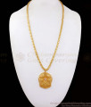 Unique 3D Shaped Star Design AD Stone Gold Pendant Chain BGDR818