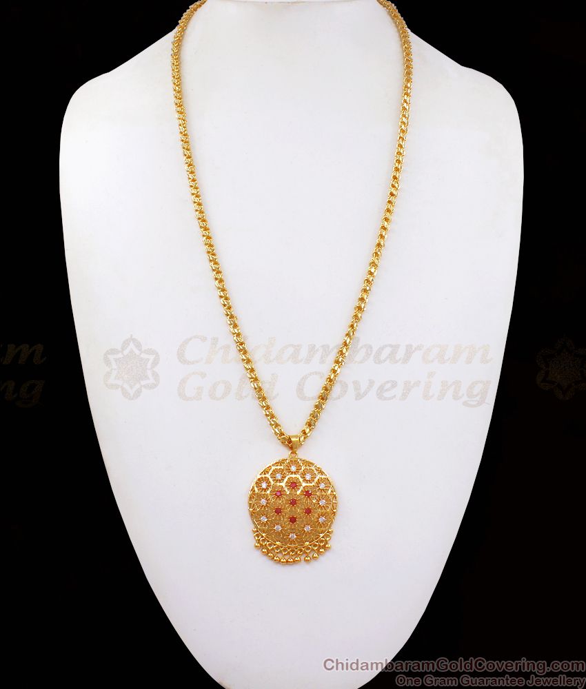 Hexagon Gold Pendant Design Chain Collections BGDR819