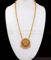 Kemp Stone One Gram Gold Lakshmi Dollar Chain BGDR823