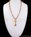 Attractive Gold Chain Full Red Crystal Dollar Collections BGDR837