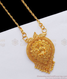 Traditional Plain Gold Wheat Chain Lakshmi Dollar Shop Online BGDR863 Traditional Plain Gold Wheat Chain Lakshmi Dollar Shop Online BGDR863