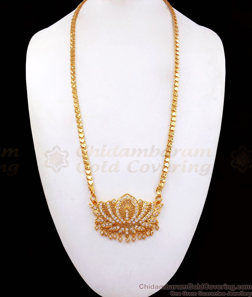 Original Impon Dollar Chain Lotus Design Shop Online BGDR868