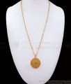  Heart Design Emerald Dollar Gold Plated Chain Collection BGDR902