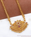 Traditional Real Gold Tone Dollar Chain Kemp Stone Collections BGDR995