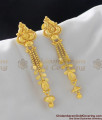 Long Drop Gold Design Danglers For Women ER1058