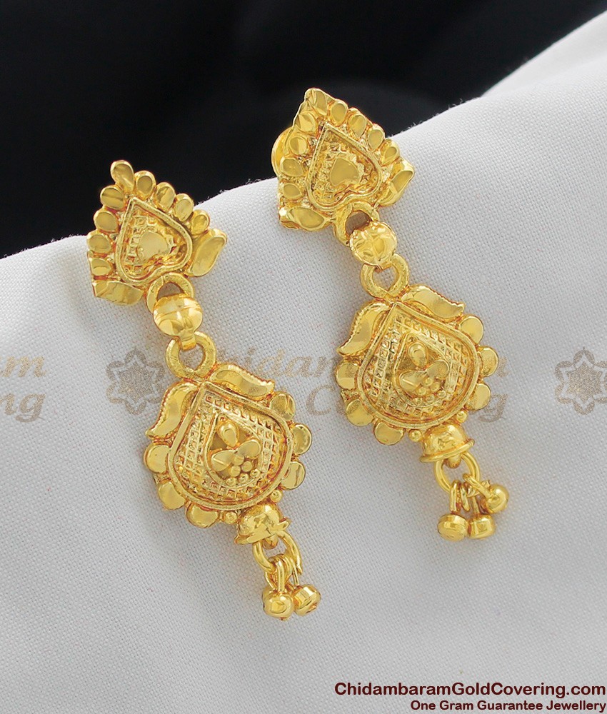 Grand Bridal Gold plated Dangler For Wedding ER1059