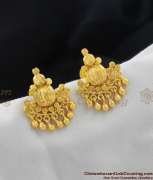 South Traditional Style Gold Studs for Girls ER1062 South Traditional Style Gold Studs for Girls ER1062