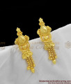 Real Gold Forming Chain Dangler Design Earrings Collections Online ER1097