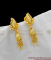 Traditional Design Gold Plated Dangler Earrings For Girls ER1098