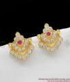 New Arrival Impon Gold Plated Attractive Stud For Ladies Daily Use ER1138