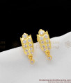 Beautiful Impon Traditional Gold Earring For Daily Use Stud Type ER1141