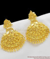 Big Danglers Forming Gold Chidambaram Design Earring For Marriage ER1156