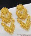 Iconic Two Layer Grand Gold Dangler Bridal Wear Earrings Diwali Special ER1161