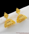 Attractive Forming Gold Umbrella Design Jhumki Bridal Earrings ER1183