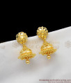 Simple Gold Plated Flower Design Attractive Jhumki Kammal For Girls ER1243