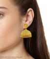 Very Big Umbrella Design Gold Plated Jhumki Collection Online Shopping ER1457