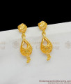 Attractive Party Wear Model Gold Tone Danglers With Small Beads For Girls ER1465