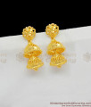 Trendy Double Set Design Gold Tone Small Cute Jhumki Earrings ER1468