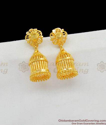 Bird cage jhumka on sale