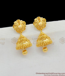 Inspiring Women Gold Plated Fancy Design Jhumka Earrings Collection ER1471 Inspiring Women Gold Plated Fancy Design Jhumka Earrings Collection ER1471