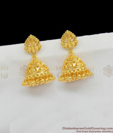 Ethnic Bollywood Collection Gold Plated Party Wear Jhumki With Beads ER1472 Ethnic Bollywood Collection Gold Plated Party Wear Jhumki With Beads ER1472