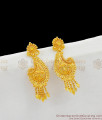 Peacock Earrings Fashion Design Gold Plated Danglers Jewelry Accessories ER1512