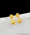 Inspiring Small One Gram Gold Plated Fancy Design Jhumka Earrings Collection ER1513