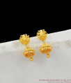 Small One Gram Gold Imitation Jhumki Earrings For Daily Wear Jewelry ER1532