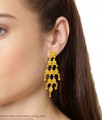Very Big Danglers One Gram Real Gold Design Long Earring Collections ER1534