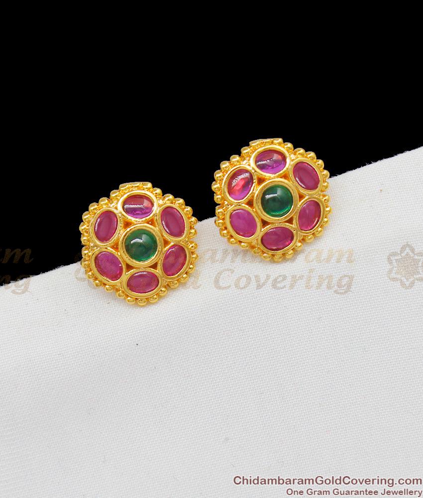 Real Kemp Stone collection Earring/Studs with Kemp Stones ER1566