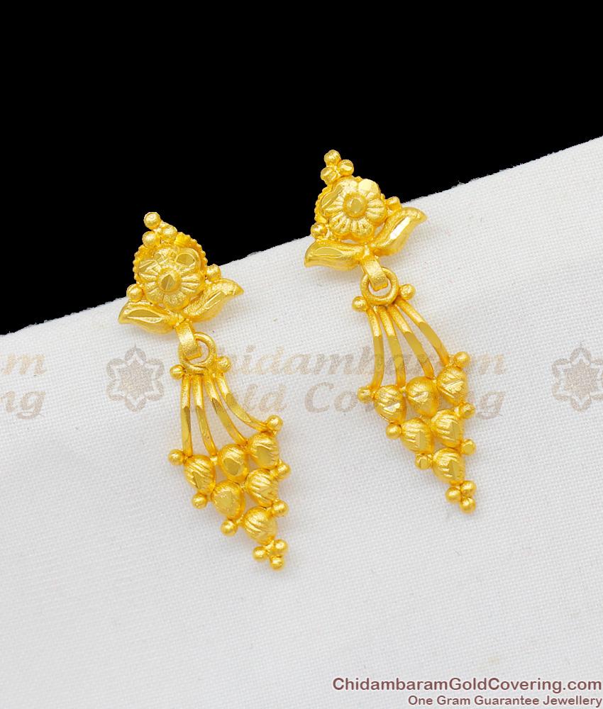 Simple Drops Design Forming Earring Design New Arrival Dangler Collections ER1570