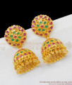 Grand Impon Jhumki Heavy Bridal Jewelry Gold Inspired Earrings Collections ER1574
