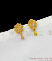 One Gram Gold Cz Stone Studs Gold Finish Daily Wear Earrings ER1594