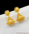 Latest in Fashion One Gram Gold Imitation Jhumki Collections ER1596 Latest in Fashion One Gram Gold Imitation Jhumki Collections ER1596