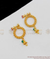 New Arrivals | Small Screw Stem Circle Type Earrings Collections Gold Plated Studs ER1603