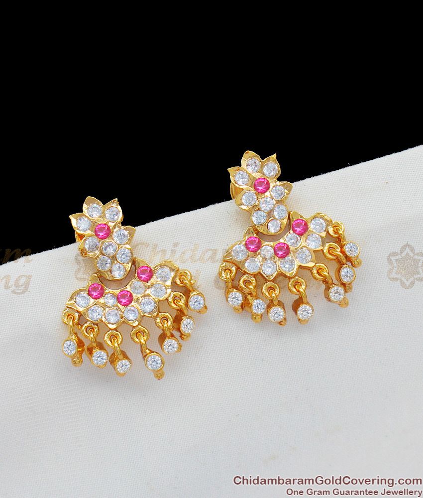 Buy 2000+ White Earrings Online | BlueStone.com - India's #1 Online  Jewellery Brand