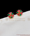 Beautiful Ruby Emerald Stone Studs For Regular Use Shop Online ER1684