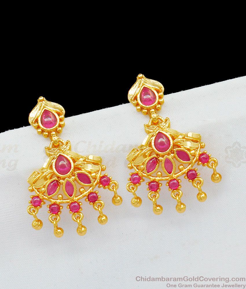 Latest Kundan Stone Earrings Design By Zevar, कुंदन इयररिंग, कुंदन की कान  की बाली - Ezevar Private Limited, Bilaspur | ID: 26104235897