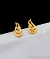 Fancy AD White Stone Daily Wear Earrings Shop Online Low Price ER1858