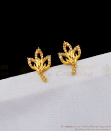 Earth Lovers Leaf Stud Collections For Daily Wear Shop Online ER1867 Earth Lovers Leaf Stud Collections For Daily Wear Shop Online ER1867