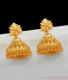 Pin Type Real Gold Pattern Jimmiki Kammal Design For Grand Function ER1903 Pin Type Real Gold Pattern Jimmiki Kammal Design For Grand Function ER1903