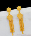 Attractive Hearty Design Dangler Type One Gram Gold Earrings ER1922