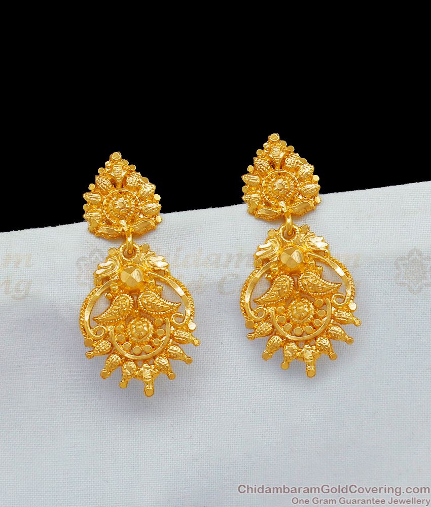 One Gram Gold Earrings Danglers Jewelry Accessories Shop Online ER1935