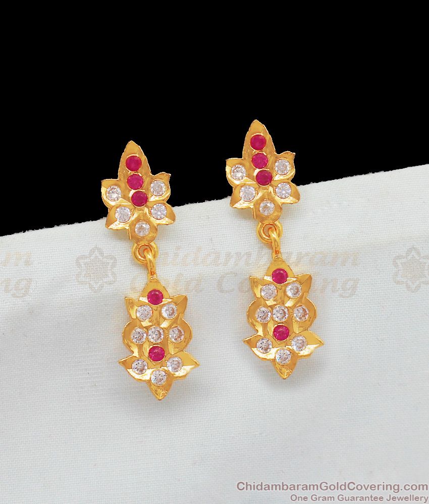 Best precious gold plated earring earrings in special price, Sui Dhaga Drop  Earrings made from Brass