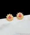 Ethnic Medium Size Impon Stud Collections Panchaloha Earrings ER1978