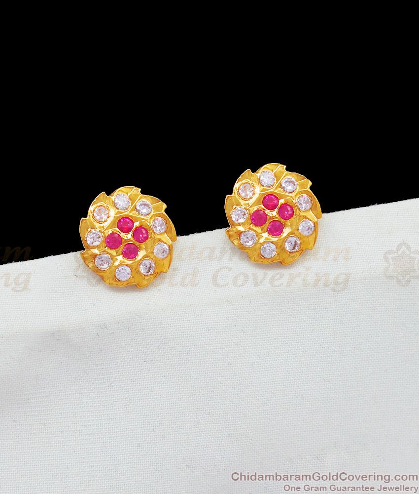 Simple Impon Stud Earring Collections Online Shopping Imitation Earrings ER1979