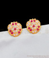 Panchaloha Traditional Stud Type Daily Wear Impon Earring Collections ER1989