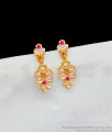 Real Impon Small Earrings Five Metal Studs For Girls Regular Wear ER2014